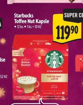 Starbucks Toffee Nut Kapsle   12 ks  