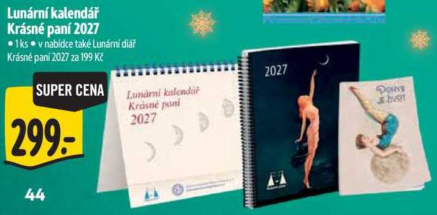 Lunární kalendář Krásné paní 2027