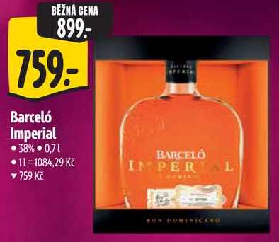 Barceló Imperial, 0,7 l
