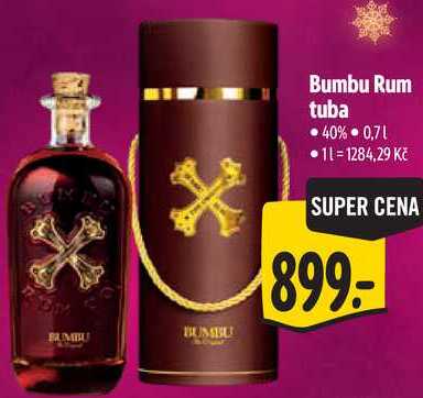 Bumbu Rum tuba, 0,7 l