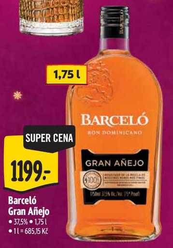 Barceló Gran Añejo, 1,75 l