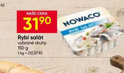 Rybí salát vybrané druhy 150 g