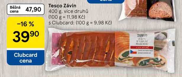 Tesco Závin, 400 g