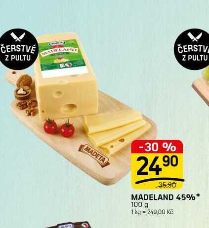 MADELAND 45%* 100 g