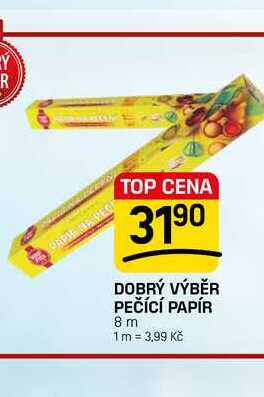 DOBRÝ VÝBĚR PEČÍCÍ PAPÍR 8 m 