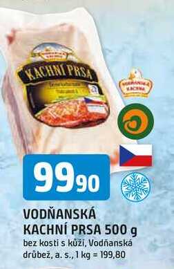 VODŇANSKÁ KACHNÍ PRSA 500 g bez kosti s kůží
