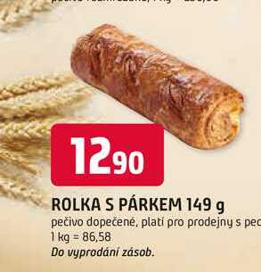 ROLKA S PÁRKEM 149 g