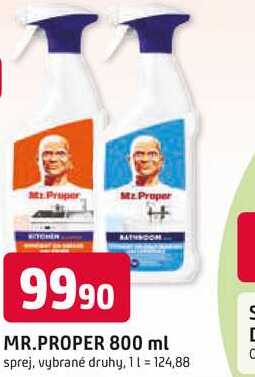 MR.PROPER 800 ml sprej Trefa