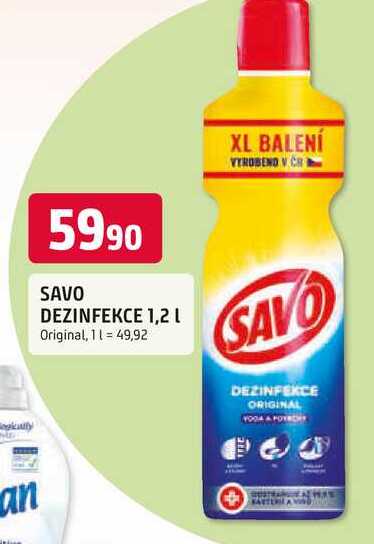 SAVO DEZINFEKCE 1,2l
