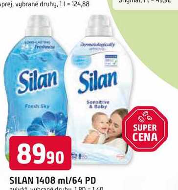 SILAN 1408 ml/64 PD aviváž