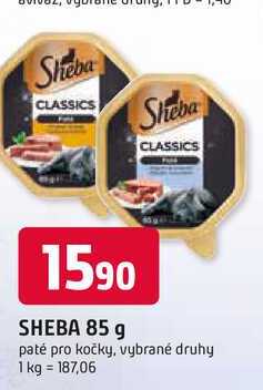 SHEBA 85 g paté pro kočky