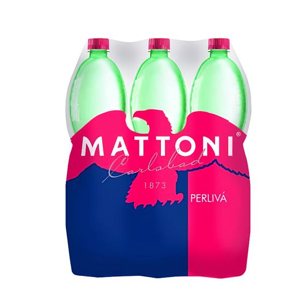 Mattoni Perlivá přírodní minerální voda 6x1,5l