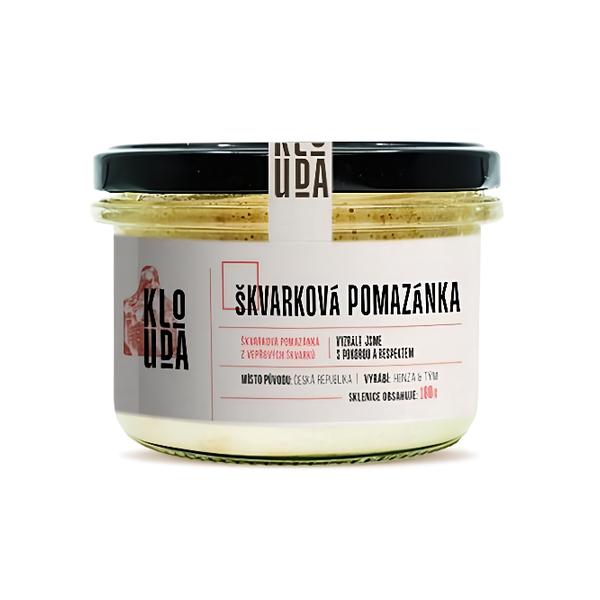 Maso Klouda Škvarková pomazánka