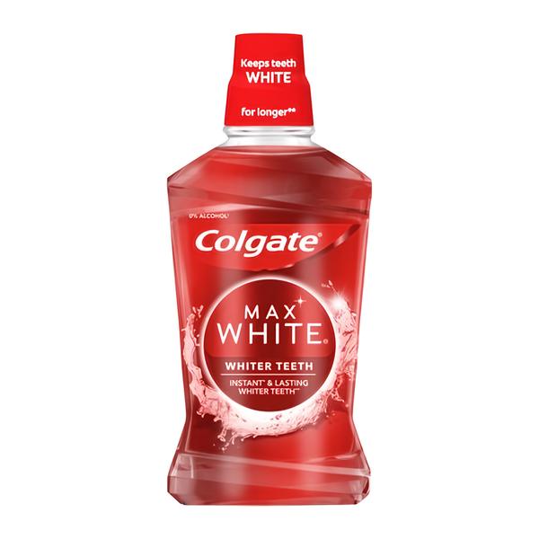 Colgate Max White ústní voda bez alkoholu Košík.cz