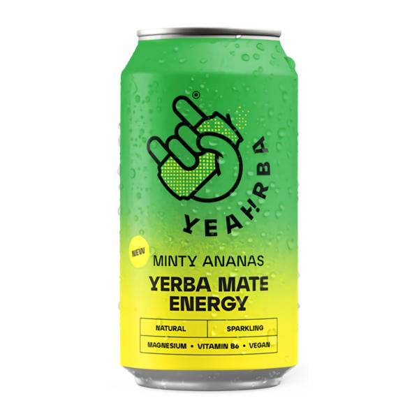 Yeahrba Mate energy Minty Ananas