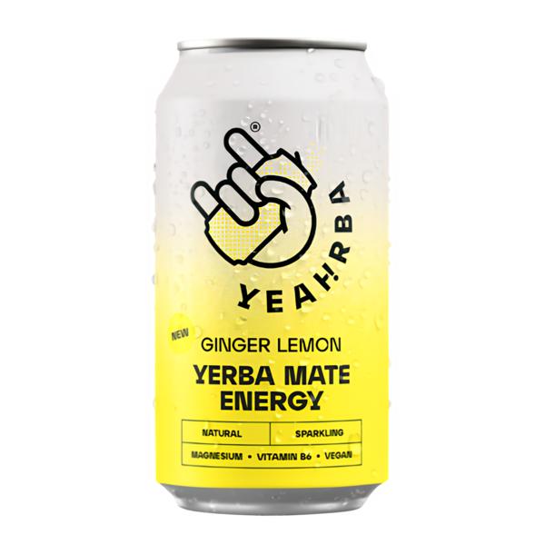 Yeahrba Mate Ginger Lemon perlivá