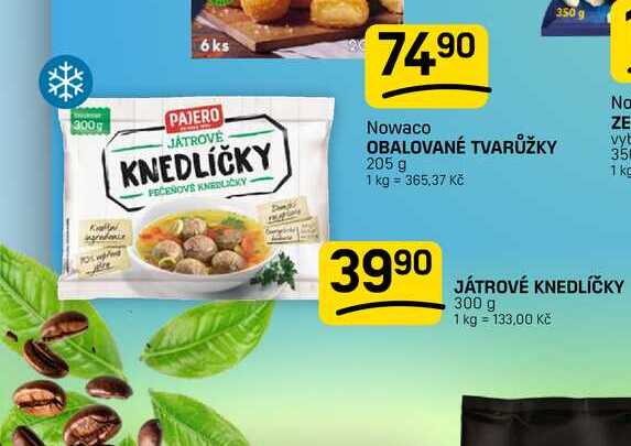 JÁTROVÉ KNEDLÍČKY 300 g 