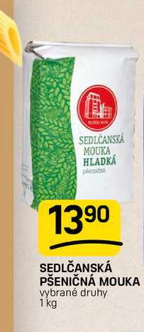SEDLČANSKÁ PŠENIČNÁ MOUKA vybrané druhy 1 kg