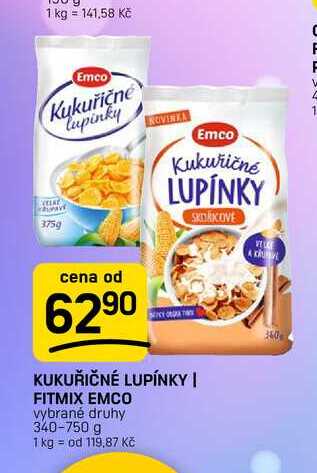 KUKUŘIČNÉ LUPÍNKY | FITMIX EMCO vybrané druhy 340-750 g