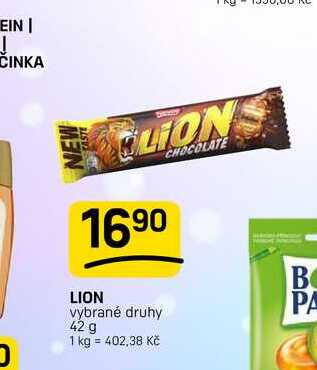 LION vybrané druhy 42 g