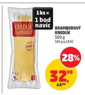 BRAMBOROVÝ KNEDLÍK, 500 g 