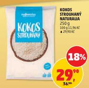 KOKOS STROUHANÝ NATURALIA, 250 g