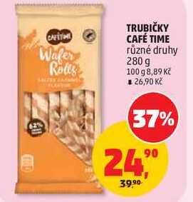 TRUBIČKY CAFÉ TIME různé druhy, 280 g 