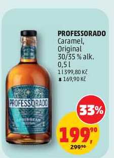PROFESSORADO Caramel, Original 30/35 % alk., 0,5 l