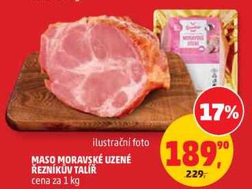 MORAVSKÉ UZENÉ ŘEZNÍKŮV TALÍŘ, 1 kg 