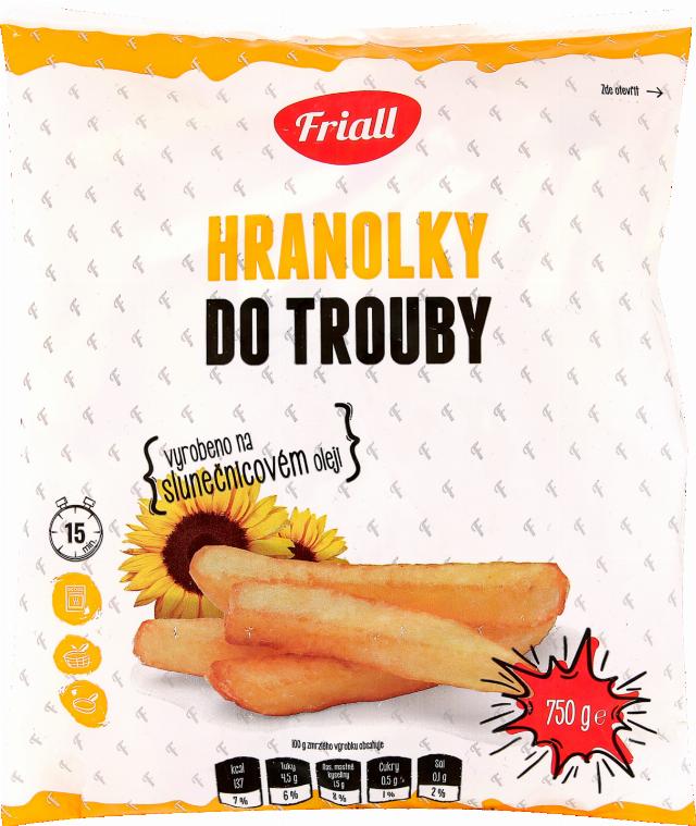 Friall Hranolky Do trouby