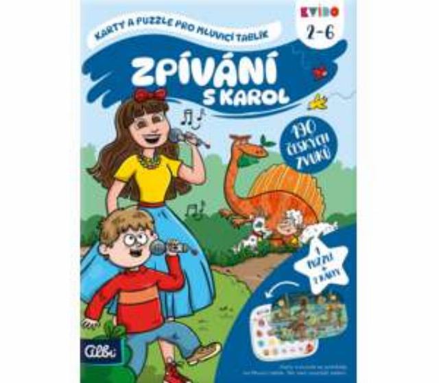 Albi Karty a puzzle pro mluvící tablík - Zpívání s Karol
