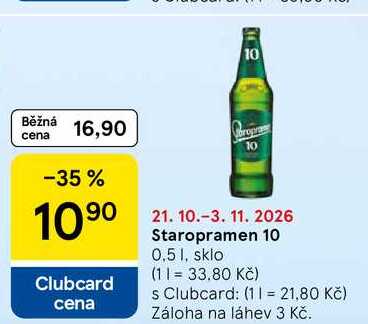 Staropramen 10, 0,5 l