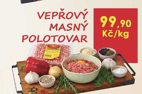 Vepřový masný polotovar 1kg