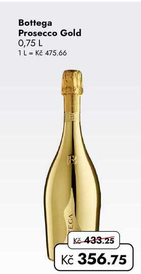 Bottega Prosecco Gold 0,75 L