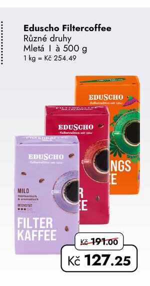 Eduscho Filtercoffee 500 g