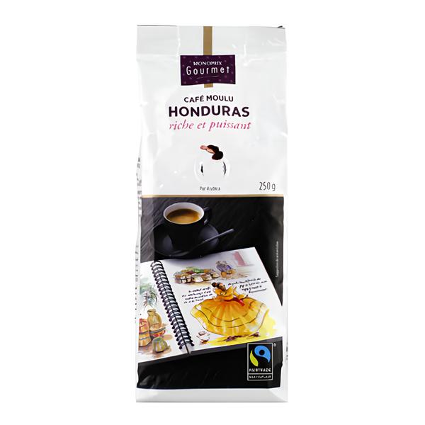 Monoprix Gourmet Mletá káva Honduras