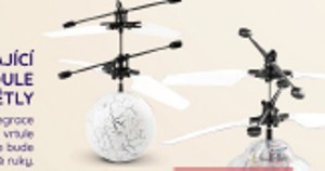 LÉTAJÍCÍ KOULE S LED SVĚTLY