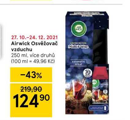 Airwick Osvěžovač vzduchu 250 ml
