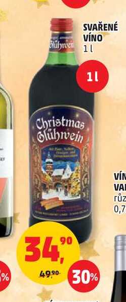 SVAŘENÉ VÍNO, 1 l