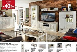 Stylový program LIMA - Jídelní lavice