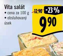 Vita salát, cena za 100 g
