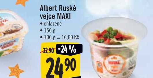 Albert Ruské vejce MAXI 150 g