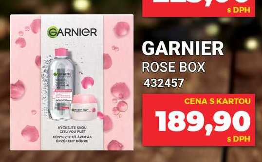 GARNIER ROSE BOX