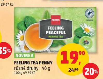 FEELING TEA PENNY, 40 g 