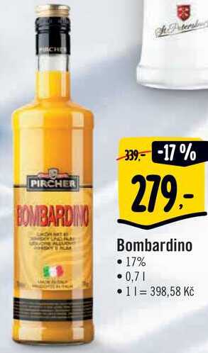 Bombardino, 0,7 l