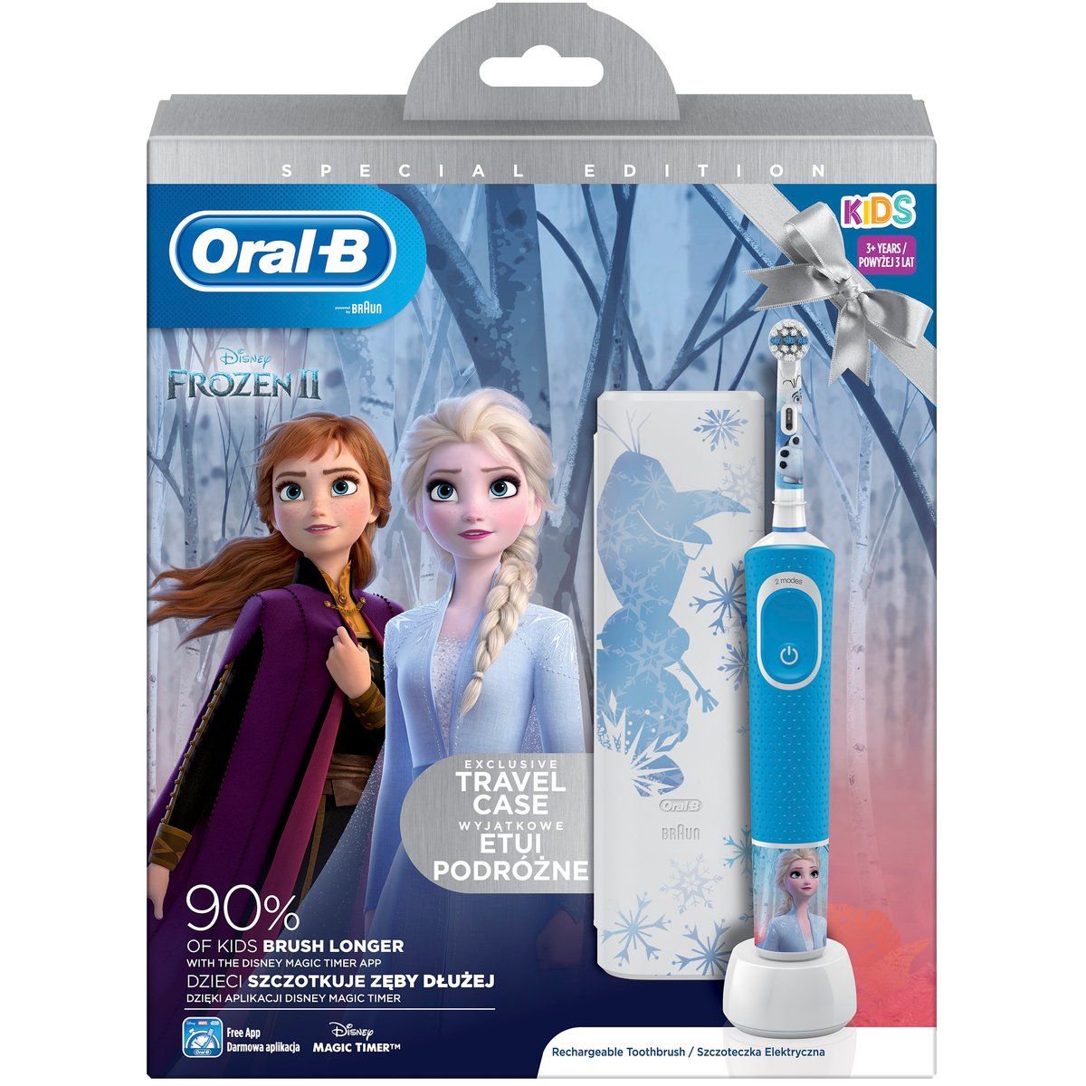 Sleva OralB Junior Elektric OralB Junior Elektrický zubní kartáček