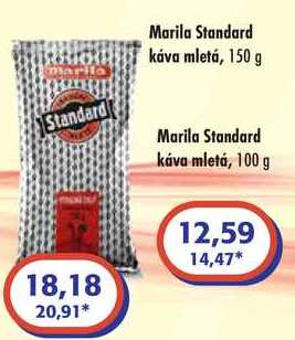 Marila Standard káva mletá, 100 g