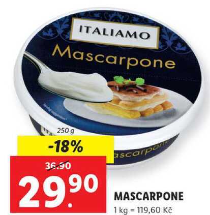 MASCARPONE, 250 g