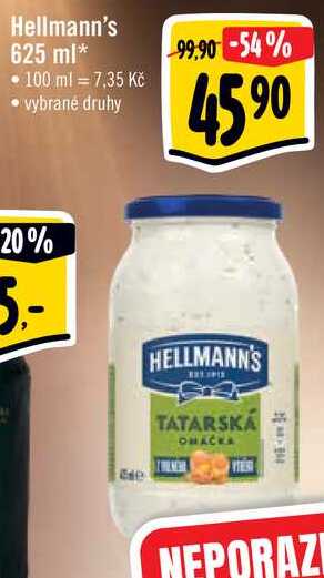 Hellmann's, 625 ml