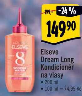 Elseve Dream Long Kondicionér na vlasy, 200 ml 